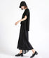 Draped Asymmetric Wide Pants